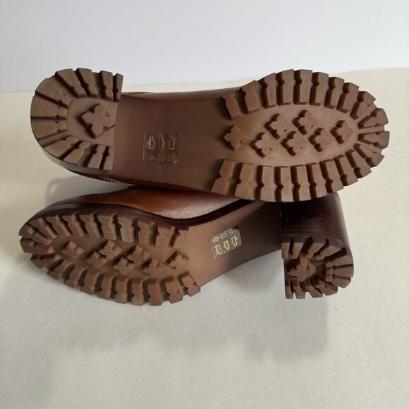 Madewell The Alyce Zip-Front Lugsole Boot in Dried Maple Size 9 - Picture 5 of 10